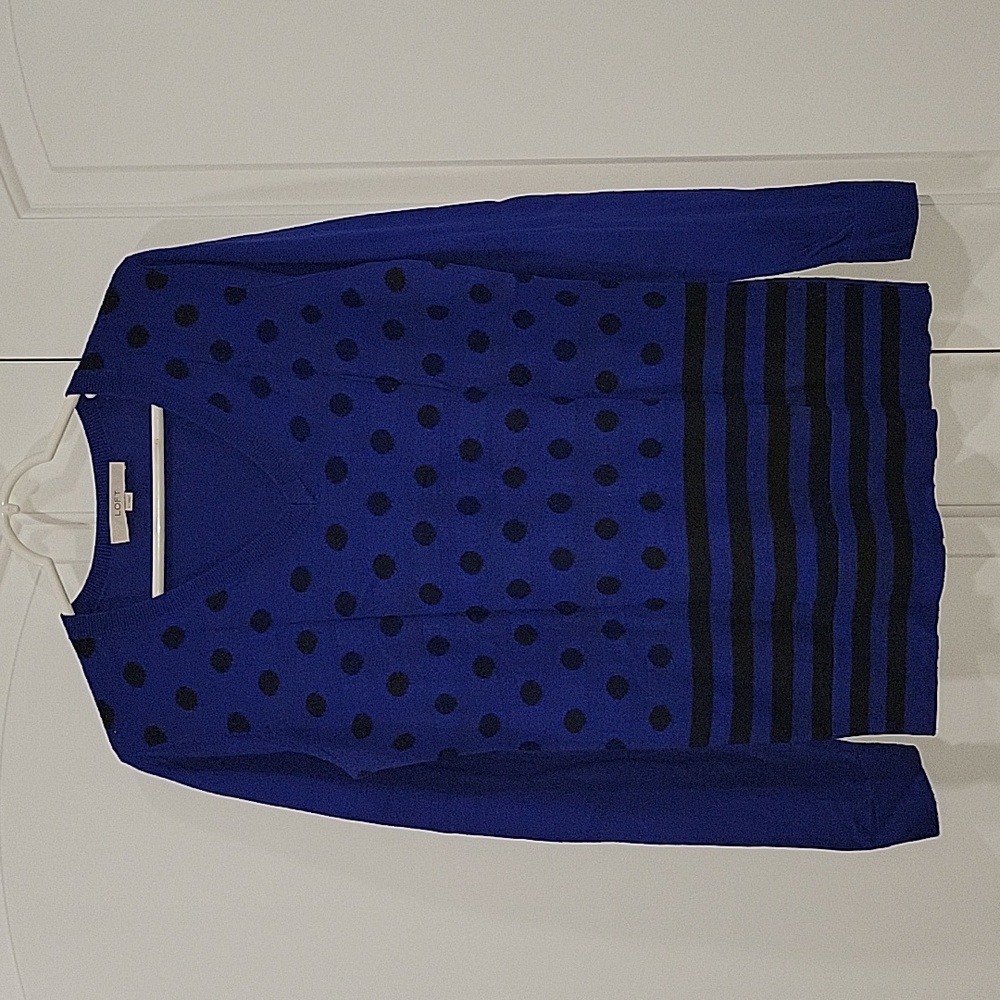 LOFT Long Sleeve V-Neck Sweater